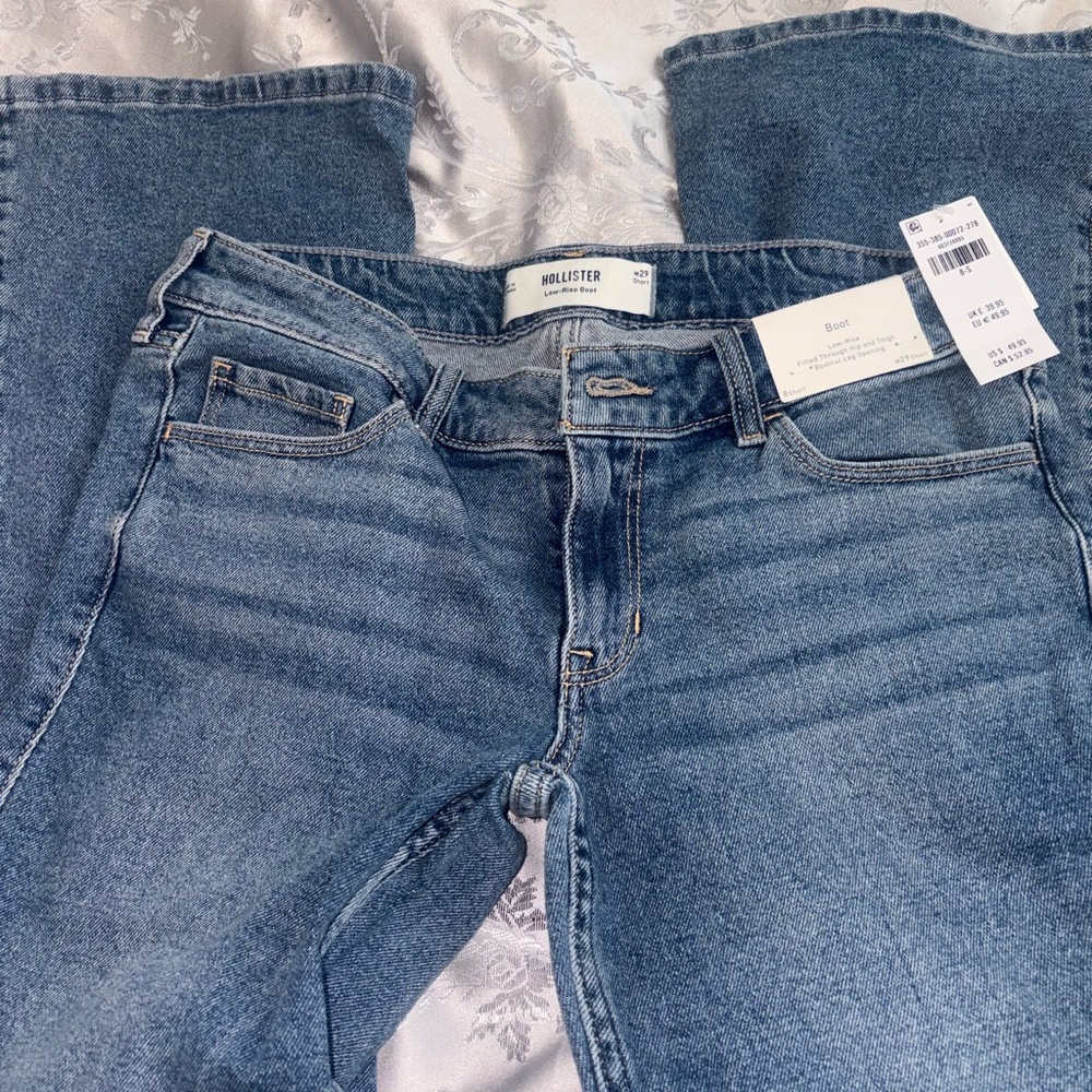 Hollister Women's‎ Light Blue Boot Cut Jeans